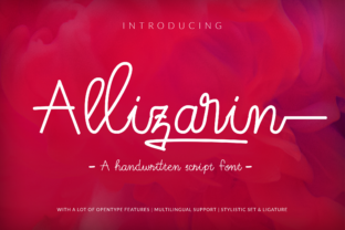 Allizarin: The Font That Elevates Your Brand’s Visual Story