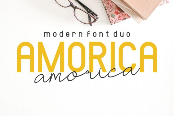 Amorica: A Font That Elevates Branding with Class and Clarity