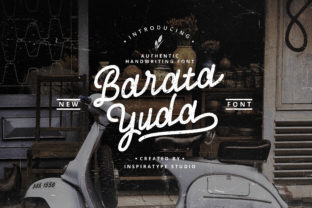 Baratayuda: A Script Handwritten Font for Timeless Web Design