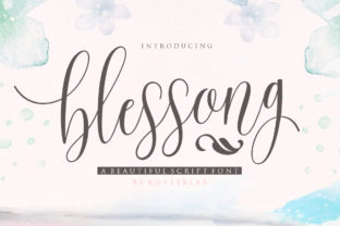 Blessong: A Script Handwritten Font That Elevates Branding