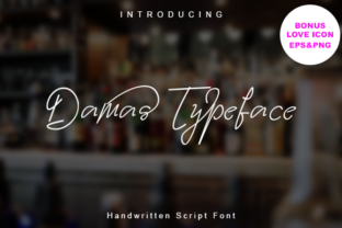 Damas: A Script Handwritten Font for Creative Campaigns