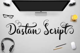 Dastan Script for Creative Branding and Design Projects