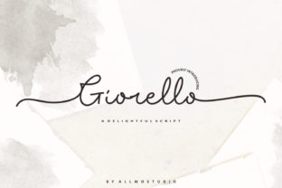 Giorello: A Handwritten Font for Editorial Elegance