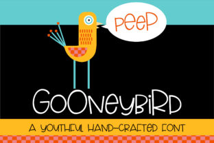 Gooneybird: A Whimsical Sans Serif Font for Creative Crafters