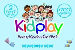 Kidplay: A Whimsical Script Font for Creative Branding