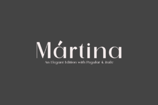 Martina: A Font That Elevates Every Handmade Project