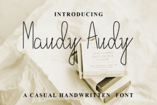Maudy Audy: The Font That Elevates Your Brand’s Visual Story