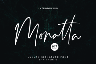 Monatta: A Bold Script Font for Standout Design