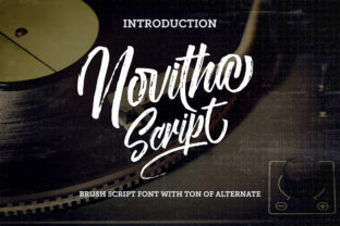 Novitha: A Script Handwritten Font for Standout Brand Campaigns