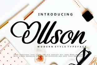 Ollson: The Bold Script Font for Memorable Branding and Digital Campaigns