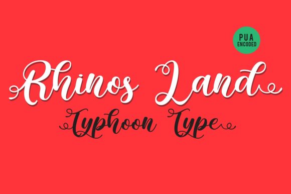 Rhinos Land: A Cool Handwritten Font for Authentic Branding