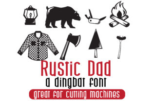 Rustic Dad: A Font That Brings the Spirit of Fatherhood to Editorial Design