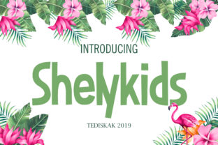 Shelykids: A Whimsical Sans Serif Font for Editorial Design