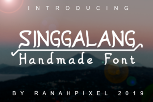 Singgalang: A Decorative Font That Elevates Brand Identity
