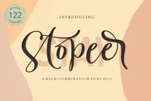 Stay Stopeer Duo: A Script Handwritten Font for Campaign Creativity