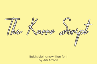 The Karrs Script: A Bold Choice for Digital Branding