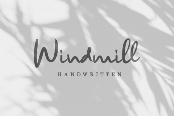 Windmill: A Script Handwritten Font That Elevates Your Design